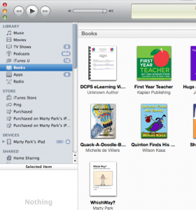 iTunes Books - Which Way?